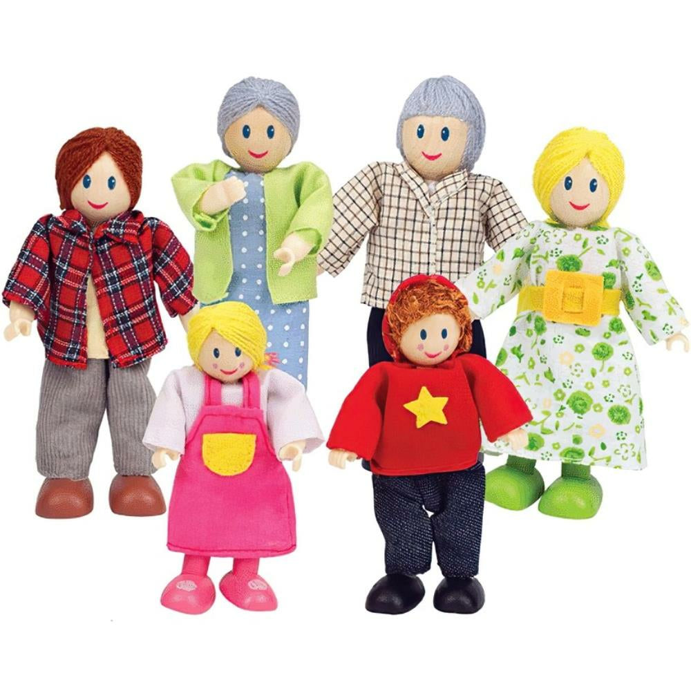 Famille heureuse, caucasien, 6/ensemble