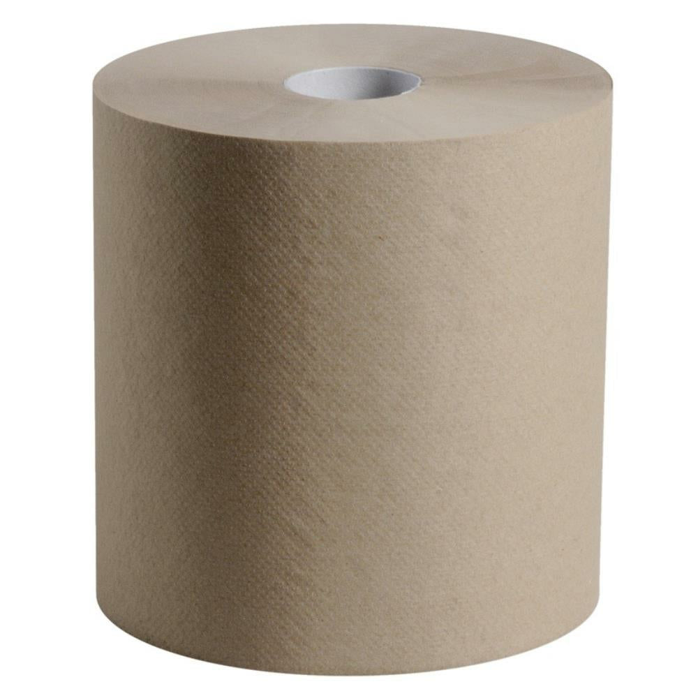 Essuie-tout en rouleau, Kraft, 8' x 800', 6/boîte