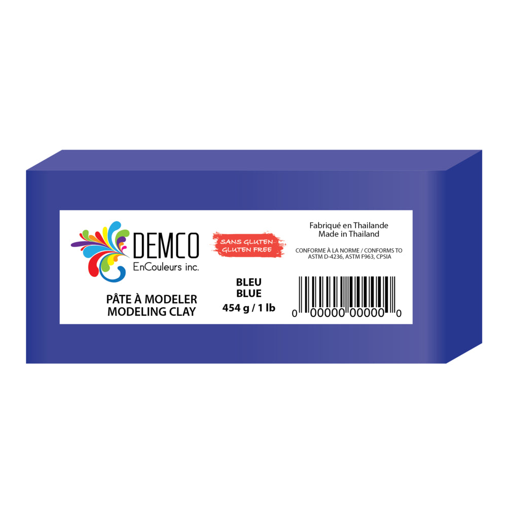 DEMCO Modelling Clay - Dark Blue - 454g