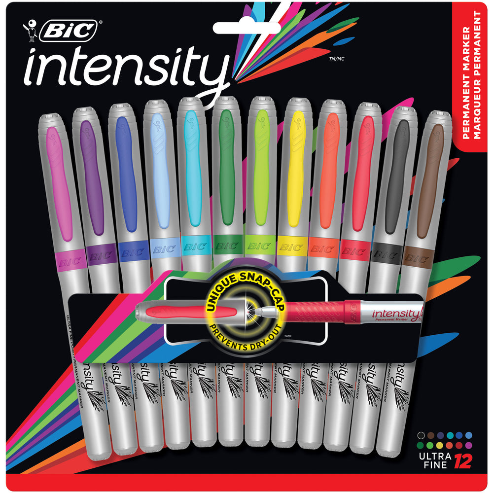 BIC Marking Colour Collection Permanent Markers - Ultra Fine Tip