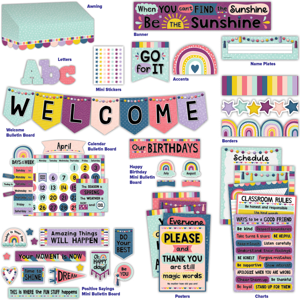 Teacher Created Resources Oh Happy Day Classroom Set