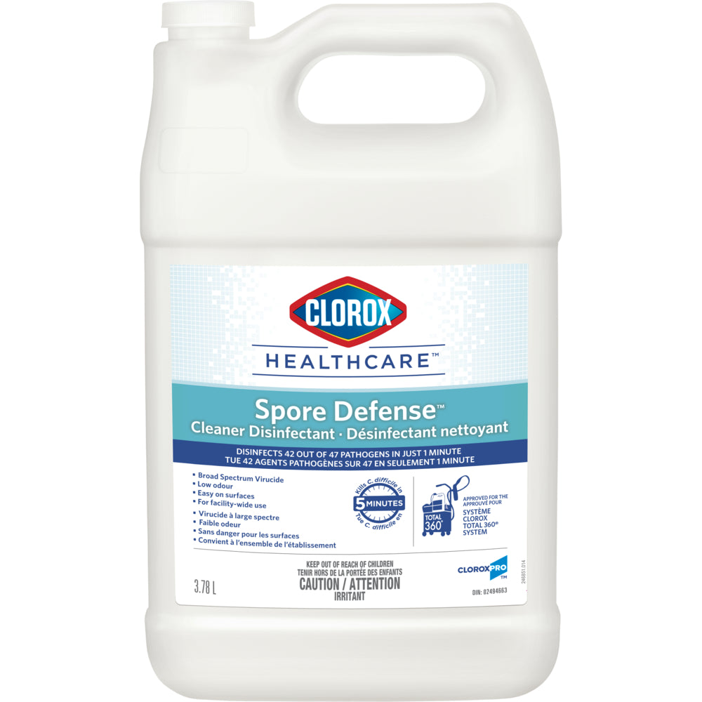 Nettoyant désinfectant Clorox Pro Spore Defense - 3,78 L