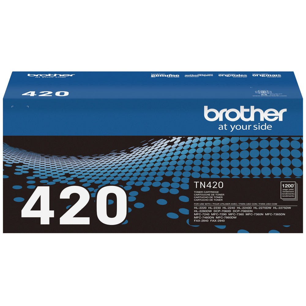 Cartouche de toner noir Brother TN420 à rendement standard