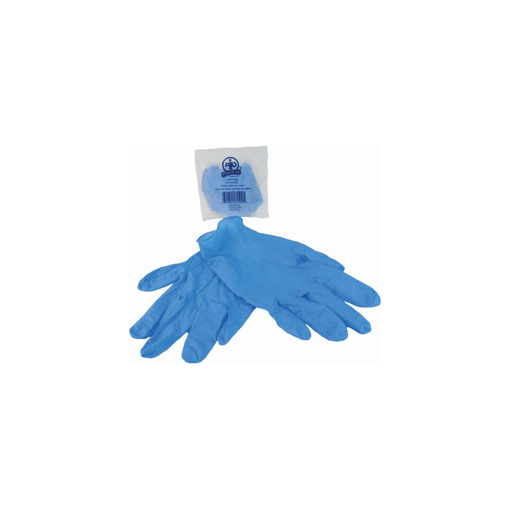 Gant en nitrile, grand, bleu