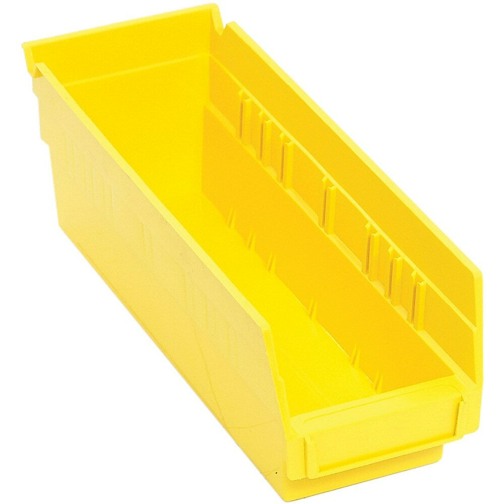 Quantum Storage Economy Shelf Bins - Yellow - 36 Pack (CC999)