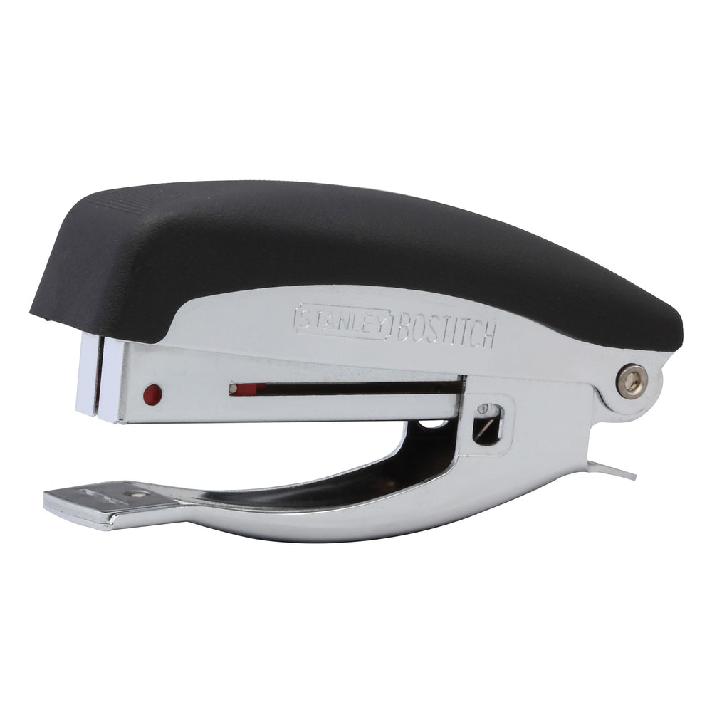 Bostitch Deluxe Hand-Held Stapler - 20 sheets - Black/Chrome