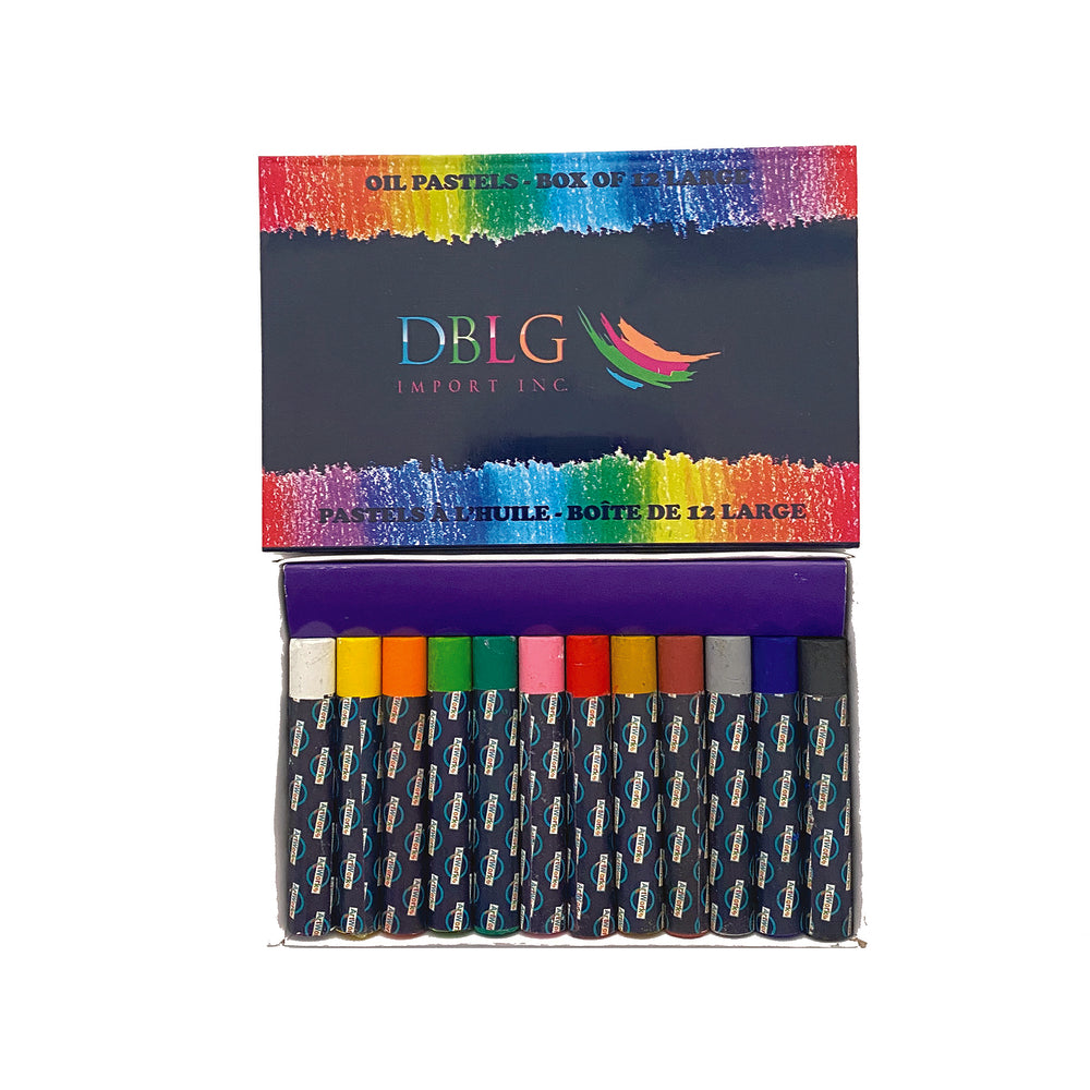 DBLG Imports Oil Pastels Large - Set of 12