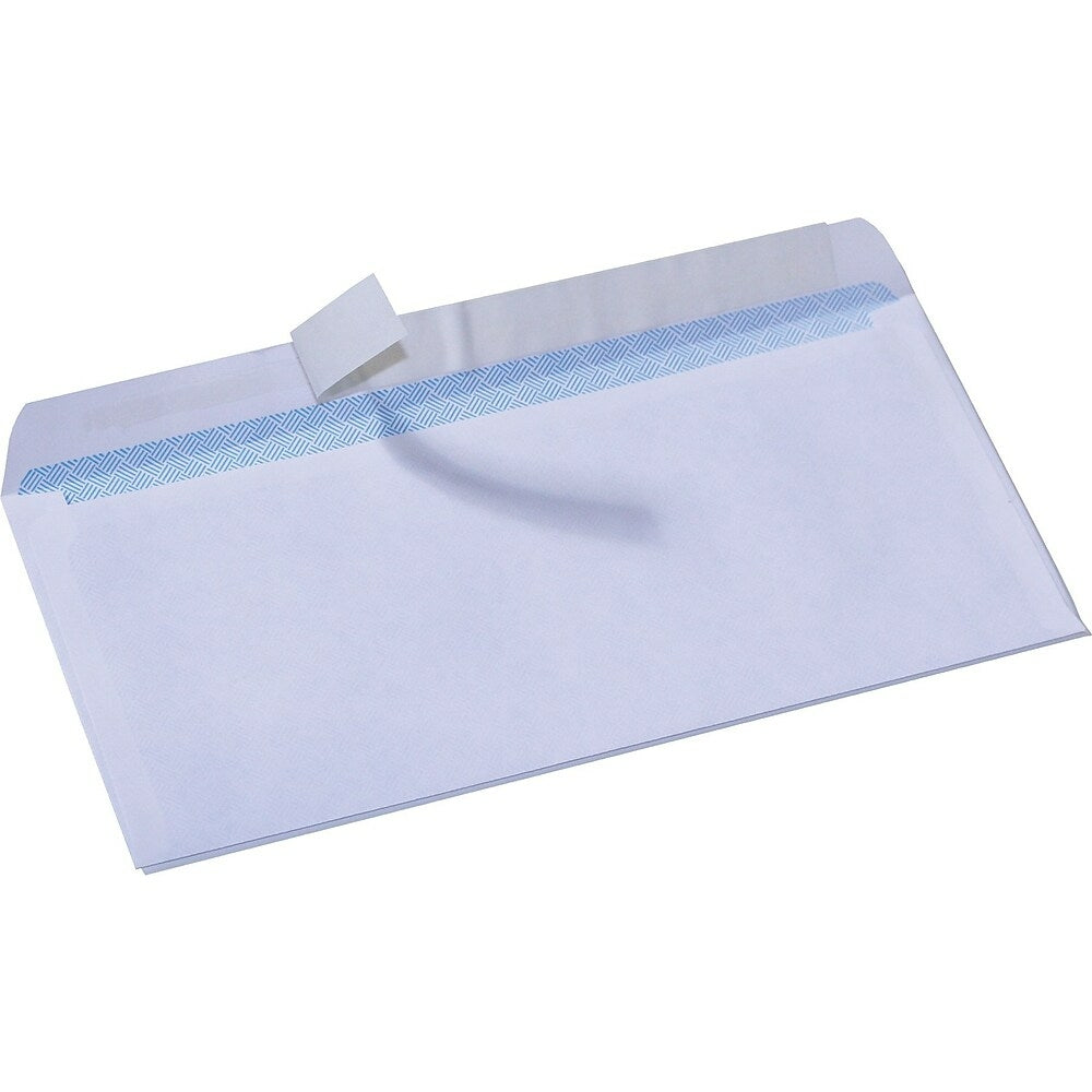 Staples Envelopes White Security #10 - 4 1/8 x 9 1/2 - 45 Pack - QuickStrip