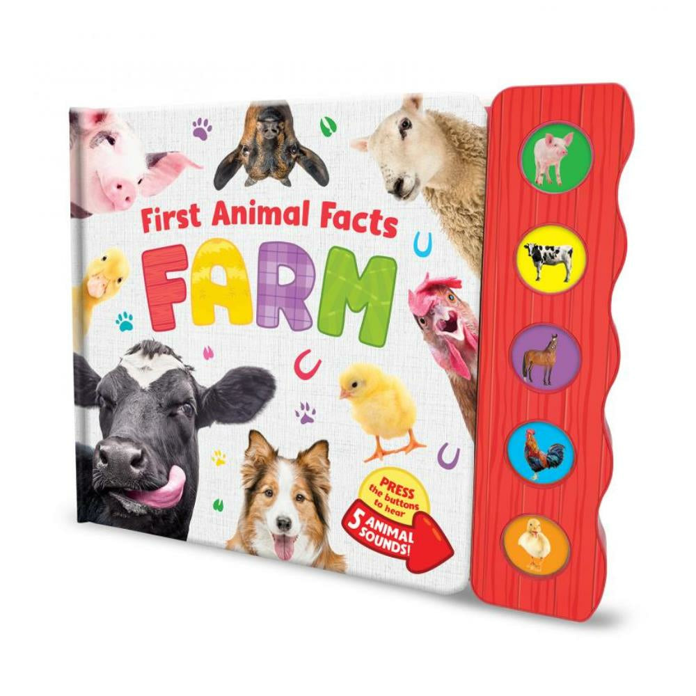 PREMIERS FAITS SUR LES ANIMAUX : LIVRE DE SONS DE LA FERME