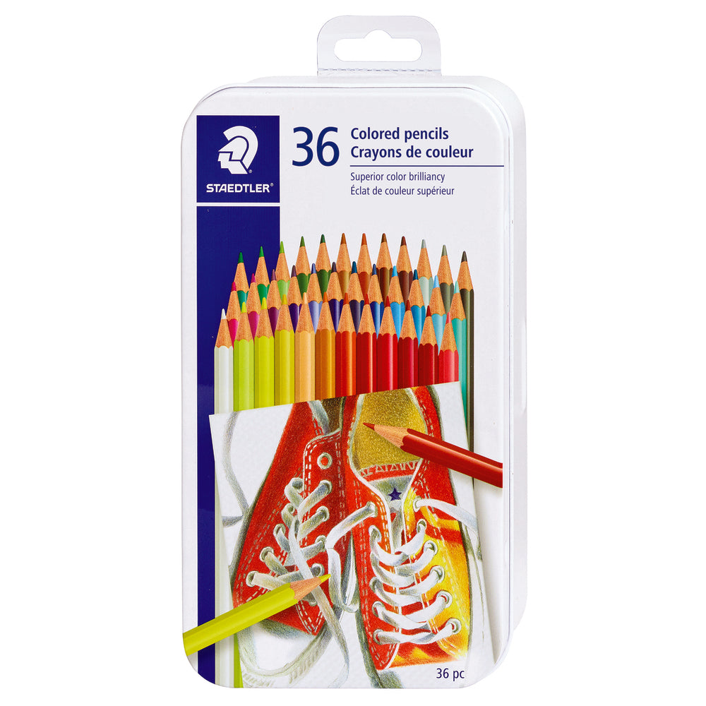 Staedtler Coloured Pencils - 3 mm - 36 Pack