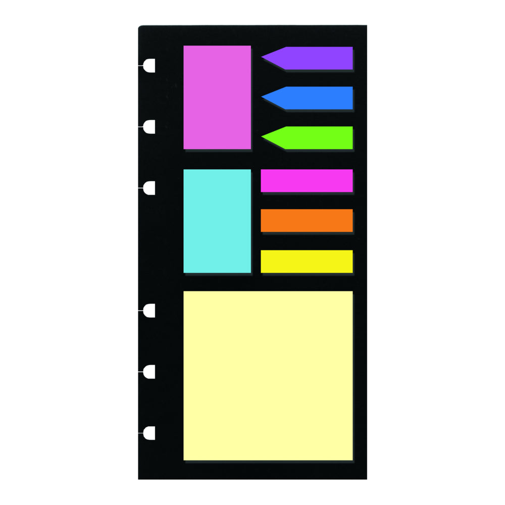 Notes autocollantes Blueline MiracleBind - Assortiment - 225 feuilles