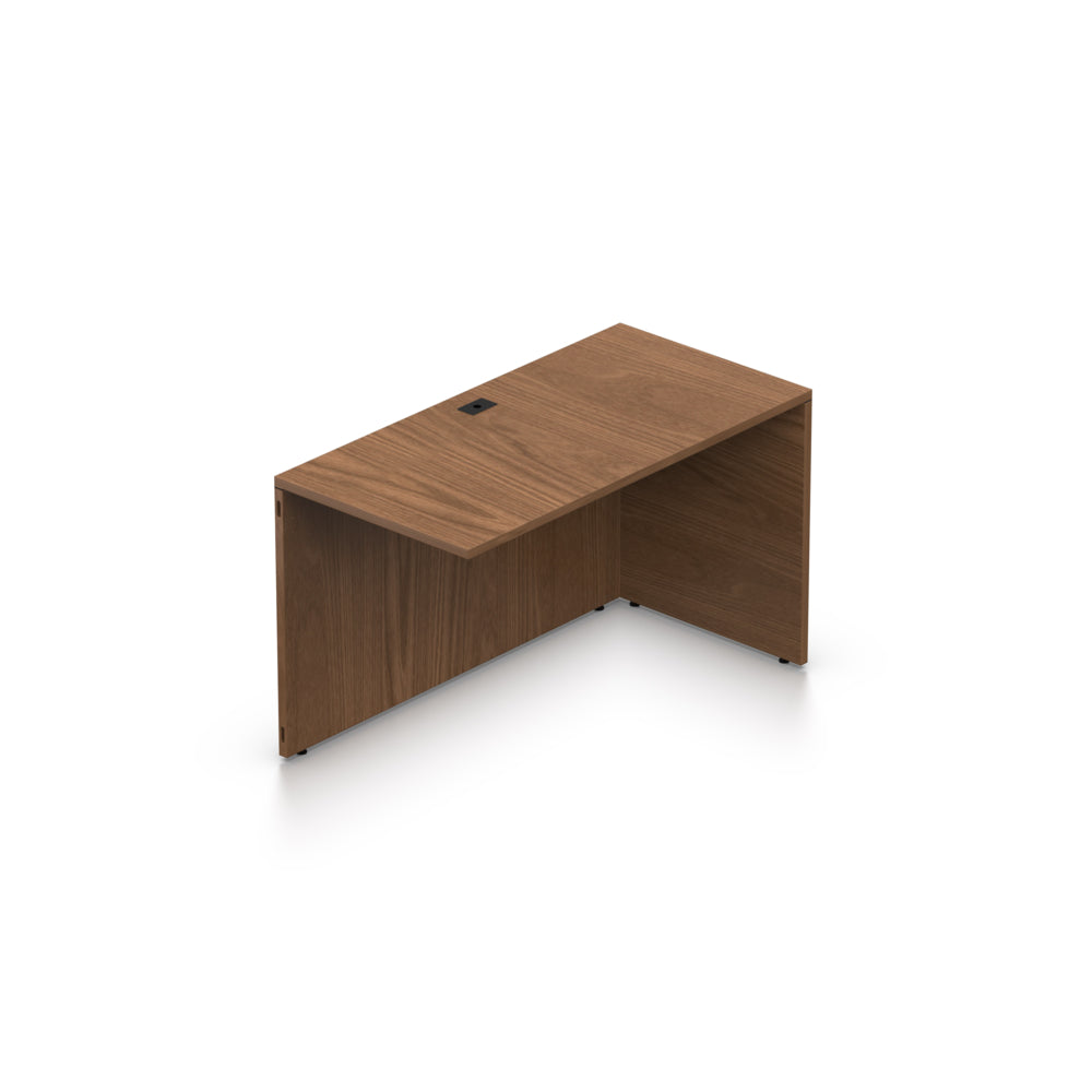 Offices to Go Newland Desk Return - 48" x 24" - Brown