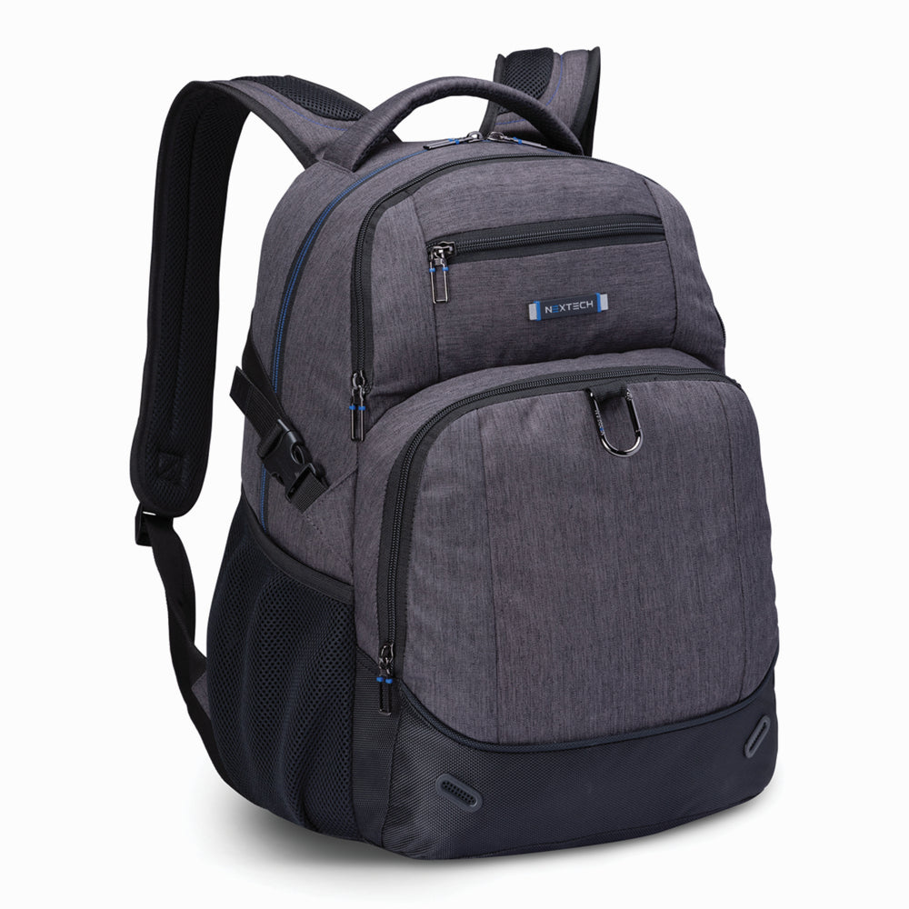 Nextech 15.3" Laptop Backpack - Grey