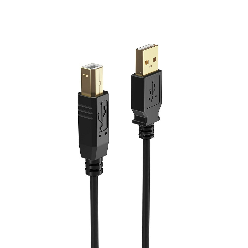 NXT Technologies Câble USB A mâle/B mâle 7' - Noir