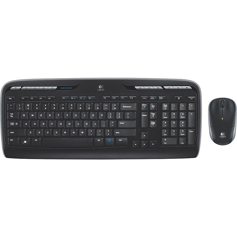 Ensemble clavier et souris sans fil Logitech MK320 - Anglais