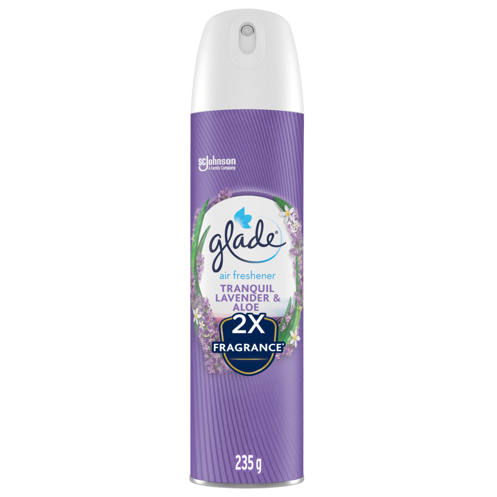 Glade Aerosol Air Freshener - Tranquil Lavender & Aloe - 235g