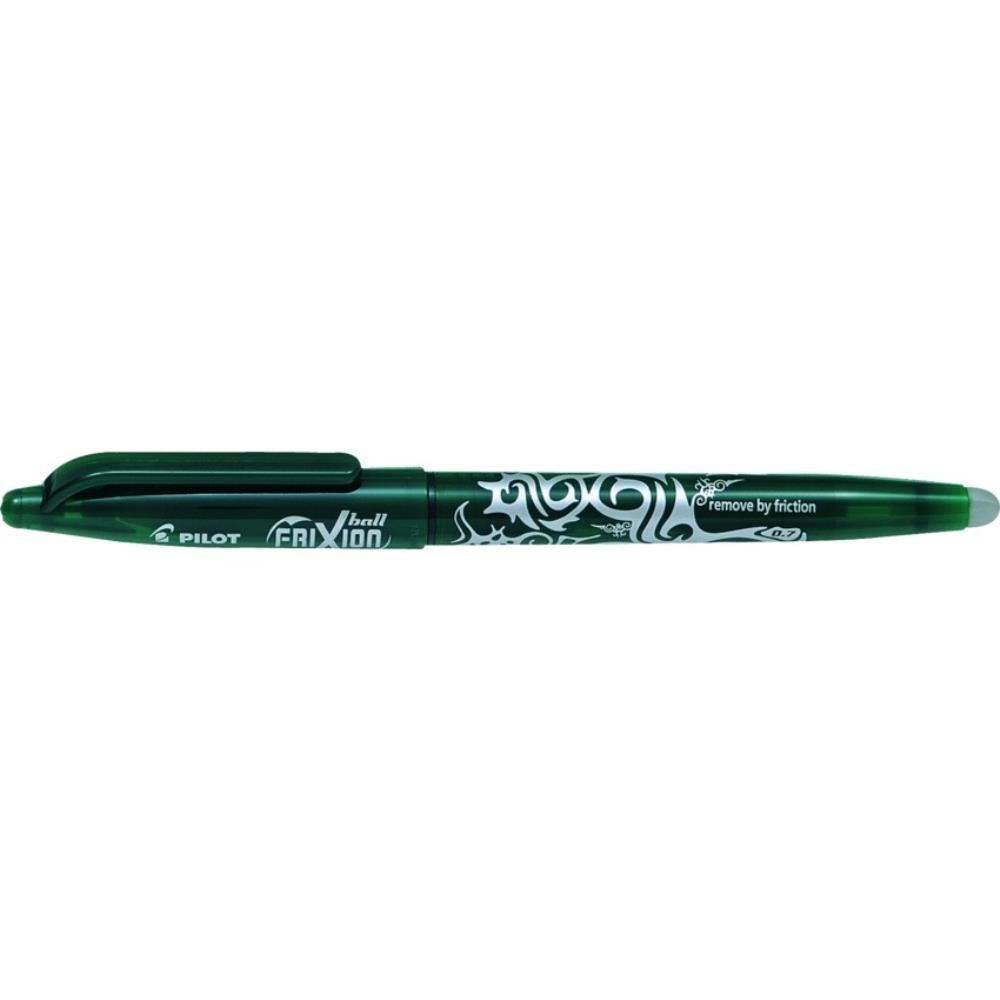 Pilot Frixion Ball Erasable Gel Pen. 0,7 mm. Green. 12/box
