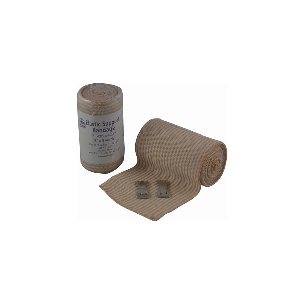 Bandage élastique de soutien WASIP - 7,5 cm x 4,5 m (3" x 5 yards)