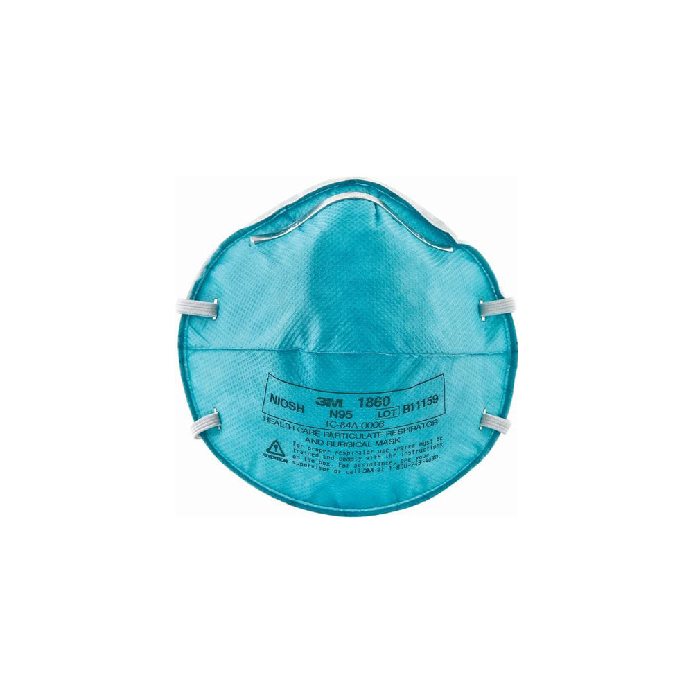 3M Health Care Particulate Respirator and Surgical Mask 1860 - 20 Pack