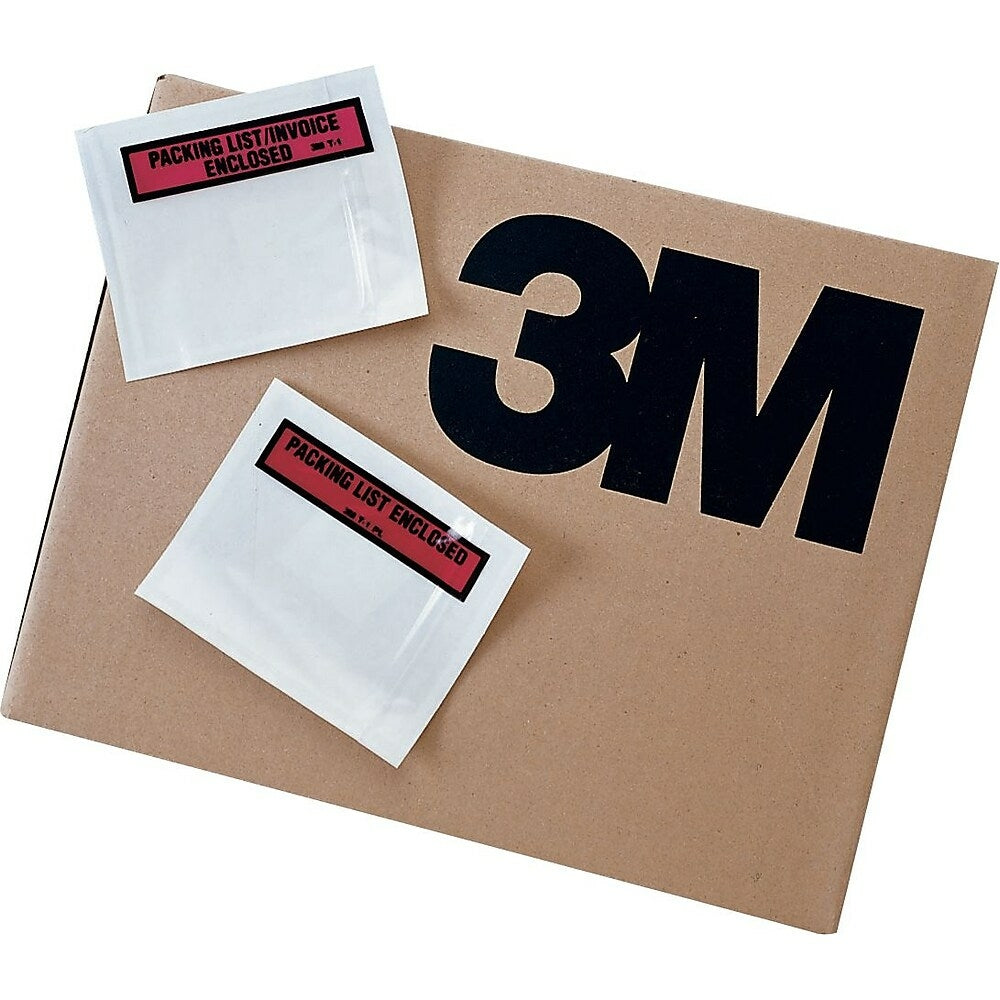 3M Packing List Envelopes, 4-1/2" x 5-1/2", 1000 Pack