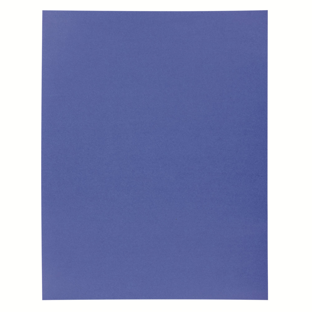 North American Paper 2 Ply Bristol - 22" x 28" - Dark Blue - 48 Sheets
