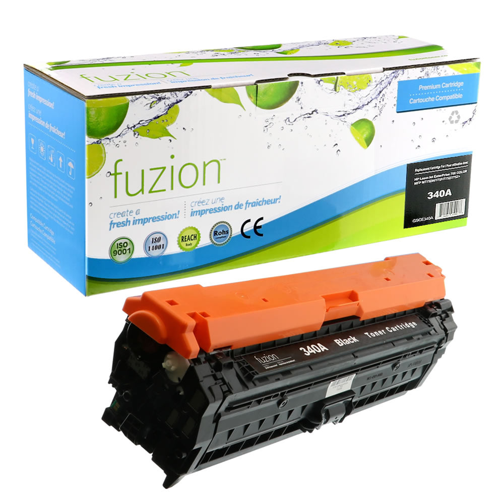 Cartouche de toner reconditionnée Fuzion HP 651A - Rendement standard - Noir