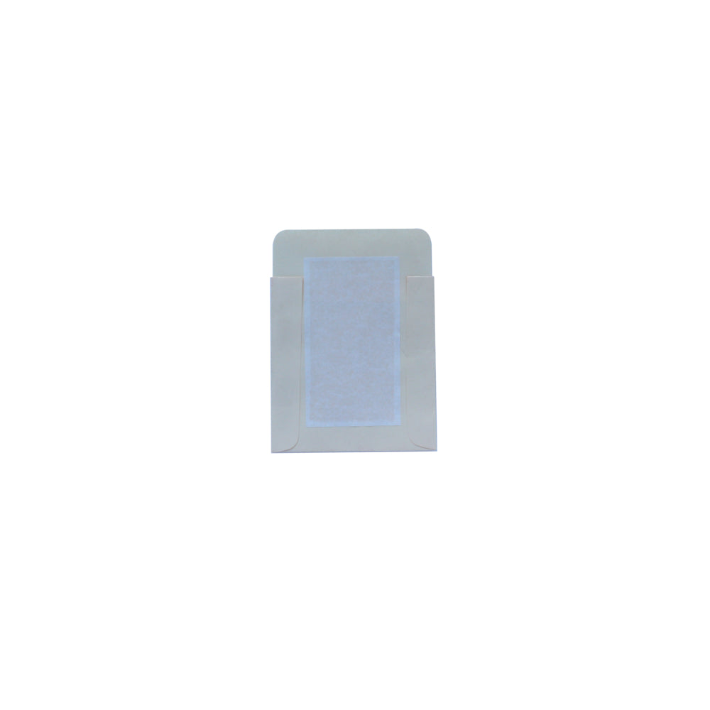 SupremeX Library Book Pockets - 24lb Manilla with Grips - 3.5" x 3.75" - 500 Pack