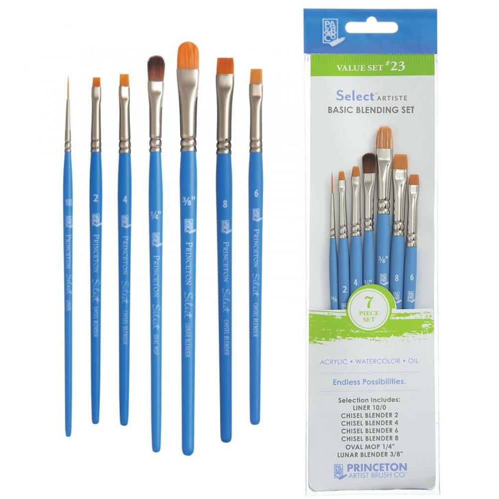 Pinceau estompeur Princeton Select Basic, 7/set