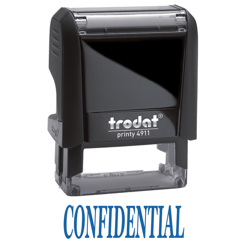 Trodat Printy 4911 Climate Neutral Self-Inking Stamp - "CONFIDENTIAL"
