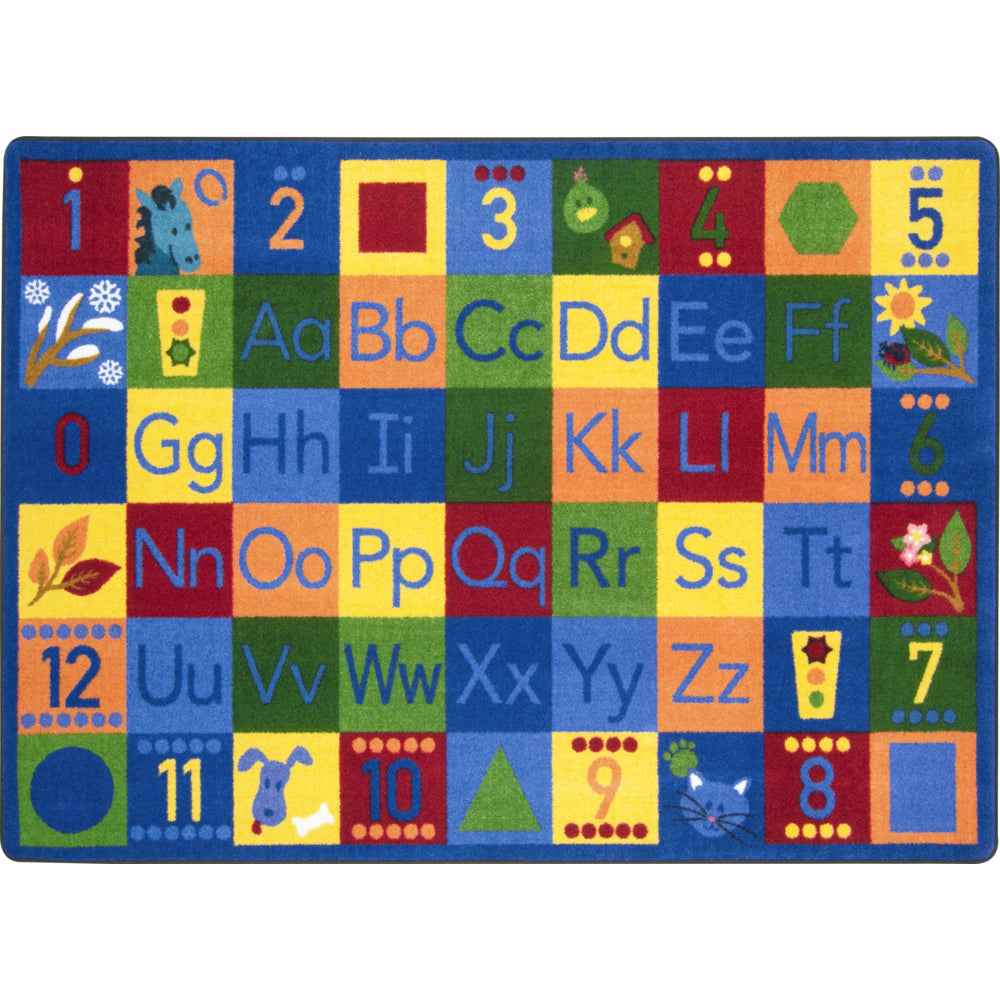 Joy Carpets Around the Block II Area Rug - 5'4" x 7'8" - Multicolour