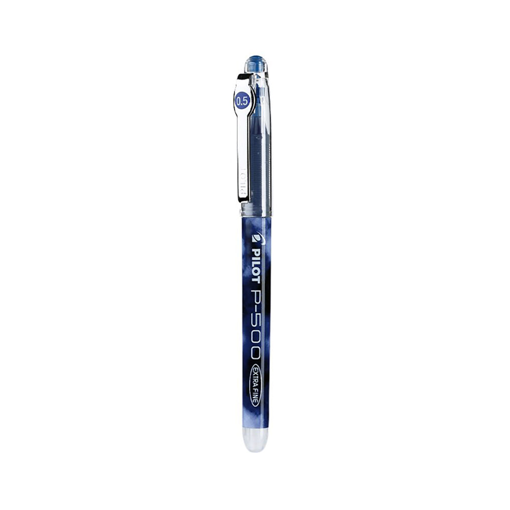 Pilot P500 Precise Gel Rollerball Pen - Point Size: 0.5mm - Blue