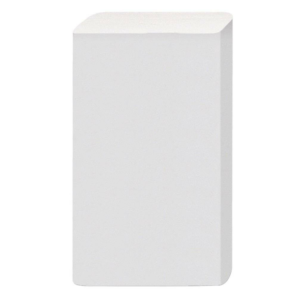 Serviettes à pli simple White Swan Ecologo Value, paquet de 16