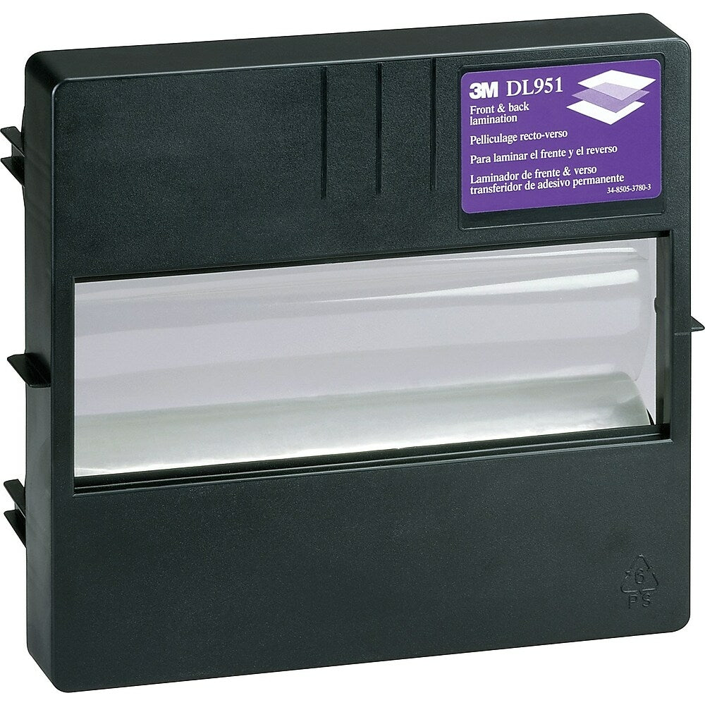 3M Cool Laminating DL951, Front and Back Lamination Refill Cartridge for LS950