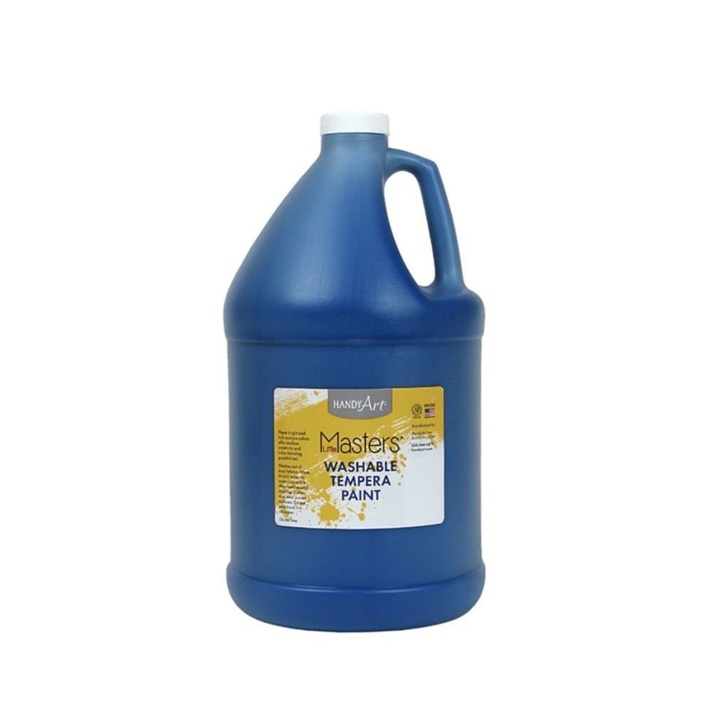 Peinture à la détrempe lavable Little Masters - 3,78 L - Bleu