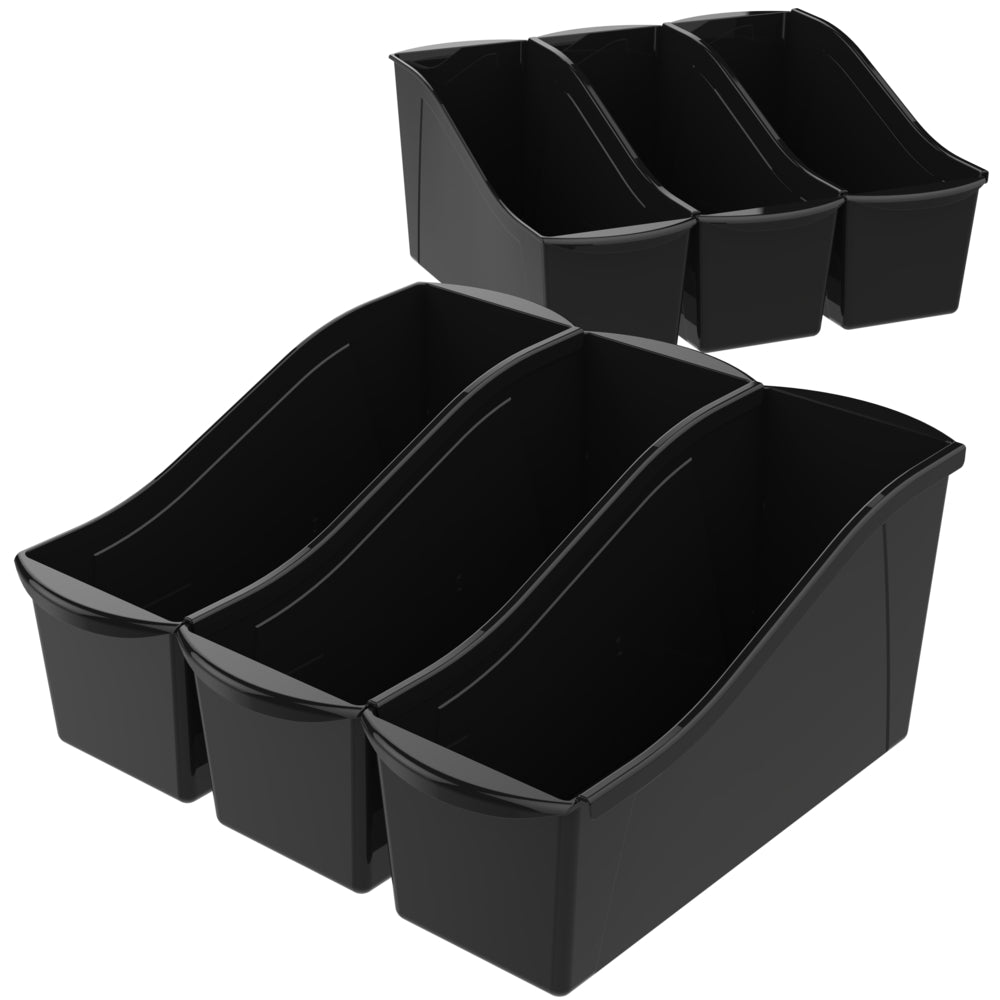 Storex Multipurpose Bin - Black