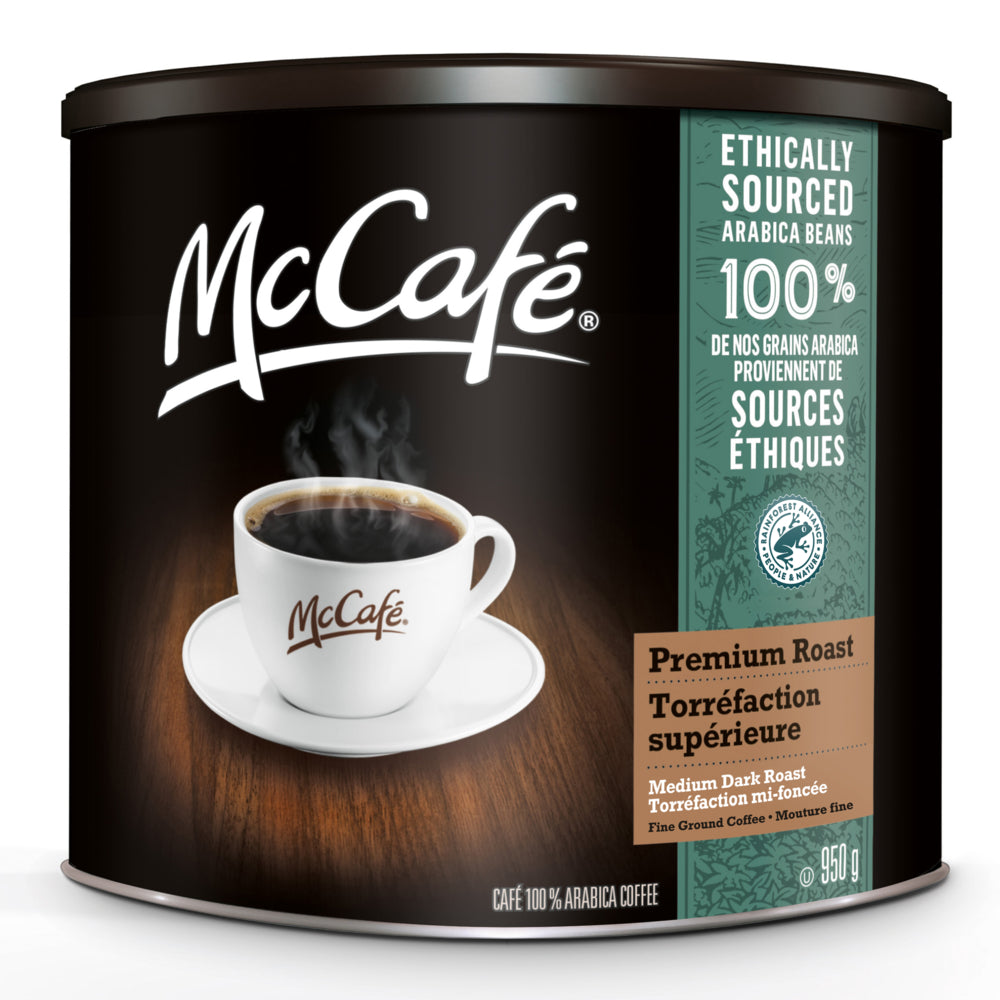 McCafé Premium Medium Dark Roast - Ground Coffee - 950g Each