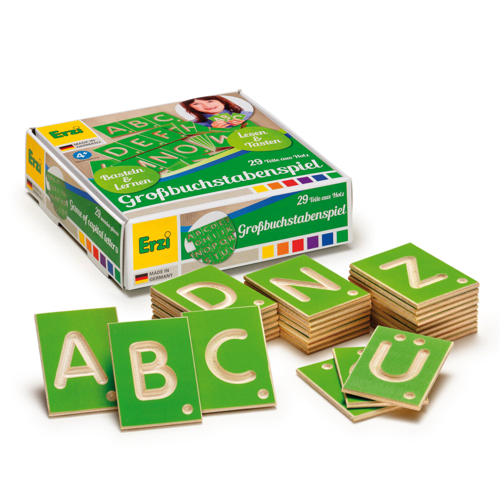 Jeu éducatif Erzi : Lettres majuscules