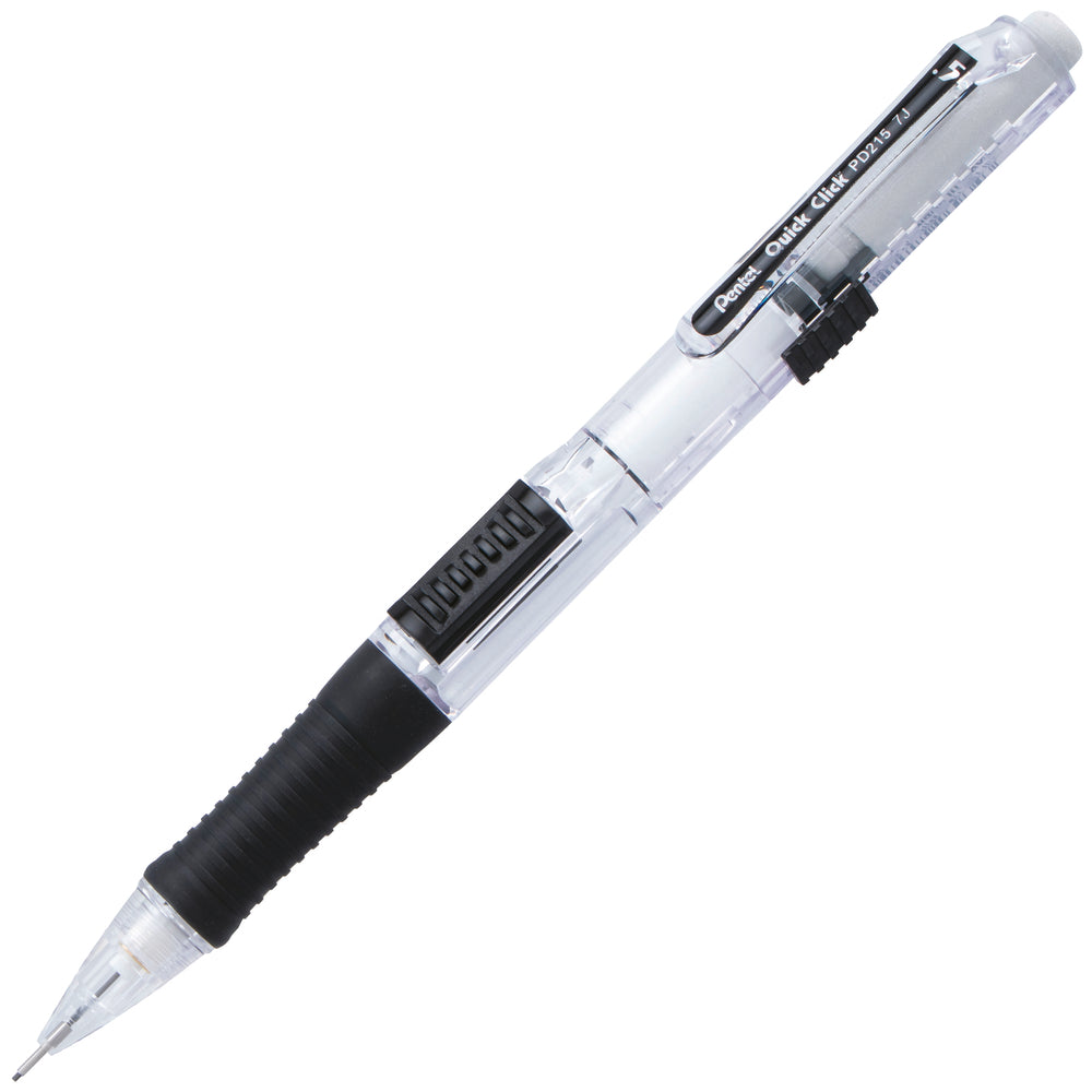Pentel - Crayon mécanique Quick Click - 0,5 mm - Corps noir