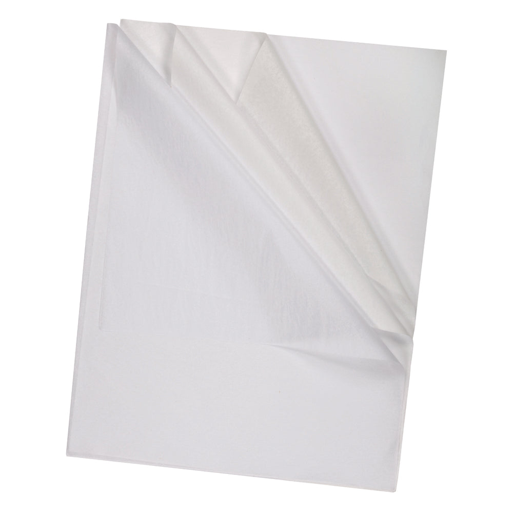 Papier de soie North American Paper Inc. – 20" x 30" – Blanc – 24 feuilles