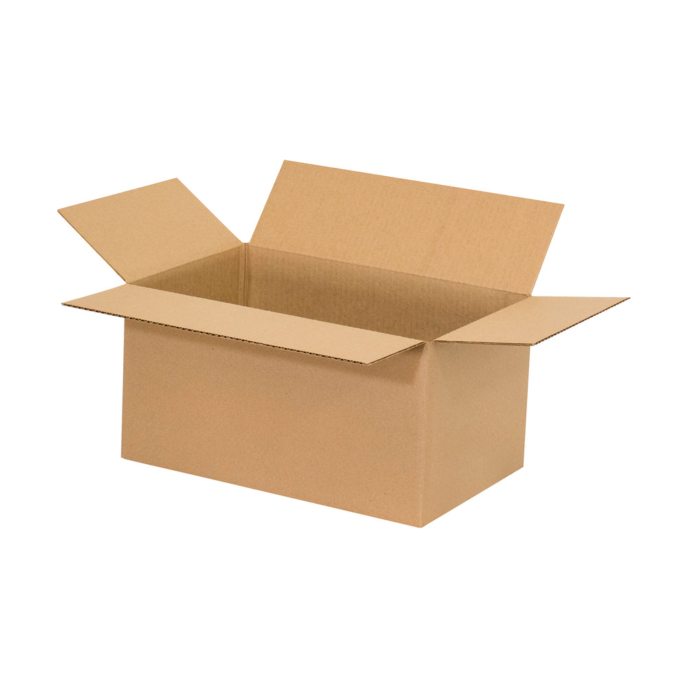 Boîte d'expédition en carton ondulé - 35,5 cm (L) x 25,4 cm (l) x 25,4 cm (H) - Kraft - 32 ECT - Paquet de 25