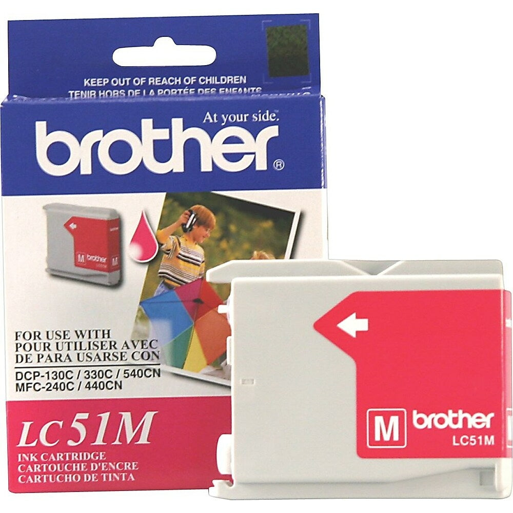 Brother LC51 Magenta Ink Cartridge (LC51MS)