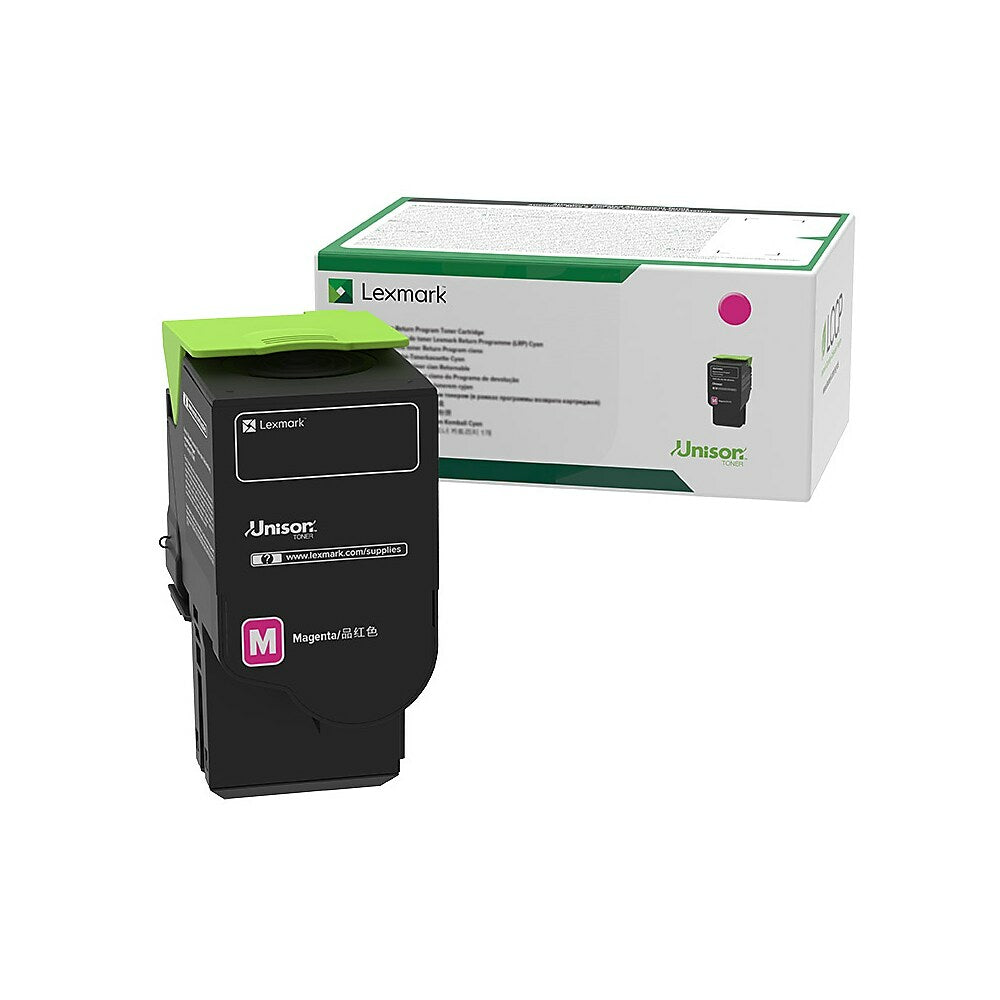 Cartouche de toner magenta à rendement ultra élevé Lexmark 78C1UM0, programme de retour