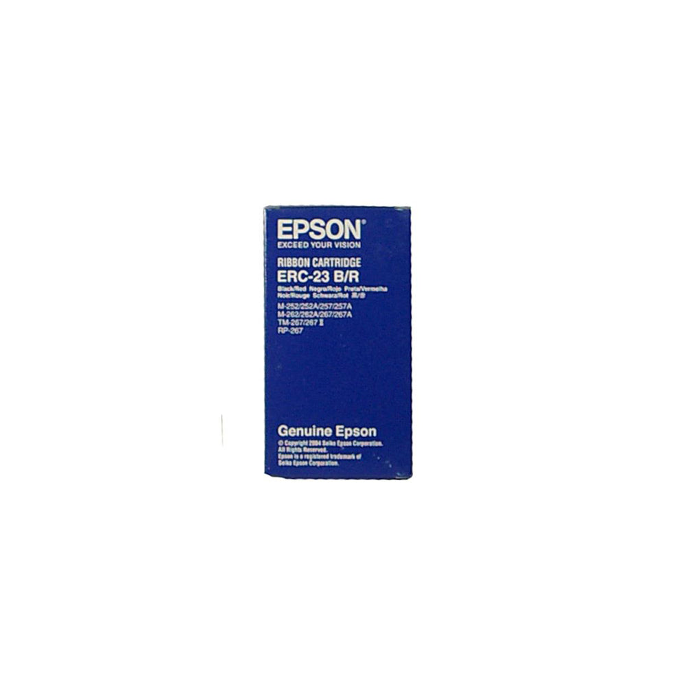 Ruban d'imprimante Epson POS, ERC23BR, noir et rouge