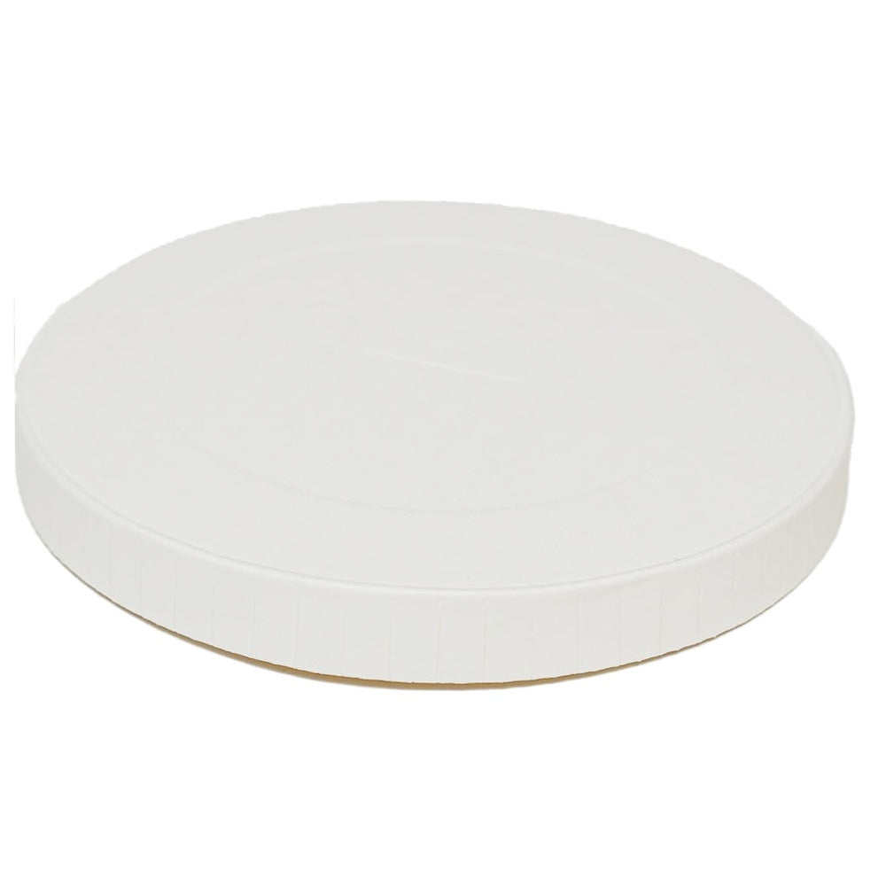 Eco-Packaging 105 mm Compostable Lid for 32 oz Cold Cups - 500 Pack