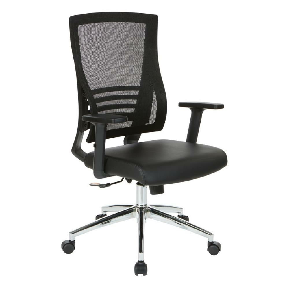 Fauteuil de direction noir Worksmart (EM60930CEC3)