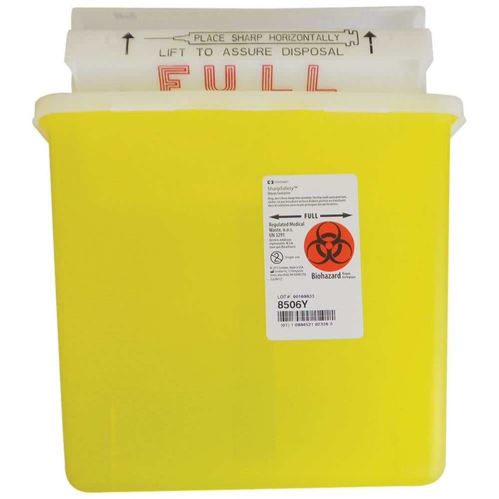 Paramedic Biowaste Container With Lock - 5.1 L