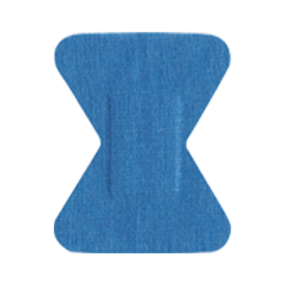 Wasip Metal Detectable Fabric Fingertip Bandage - 5cm x 4.5cm - 50 Pack