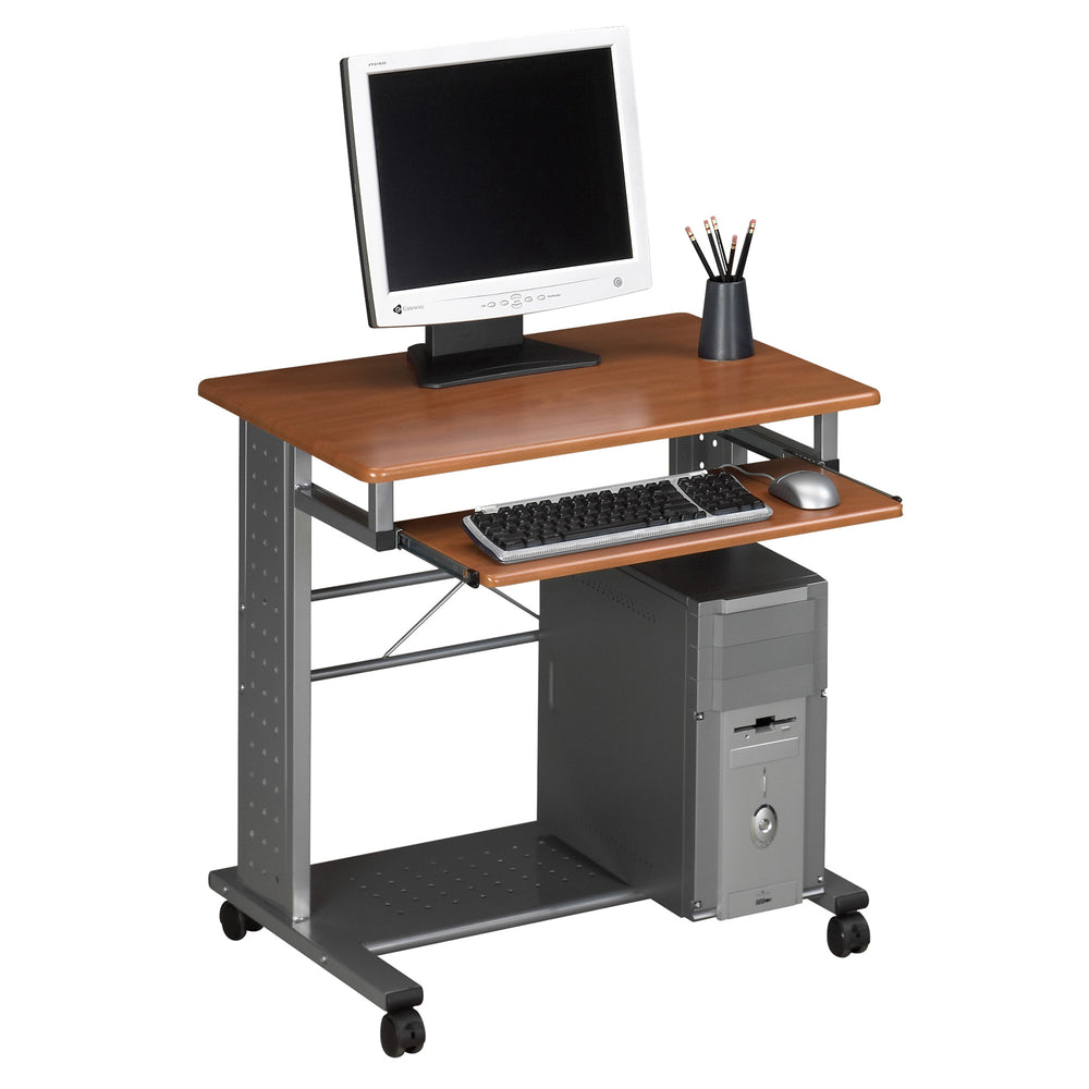 Safco Eastwinds Empire Mobile 30"W Computer Desk - Cherry