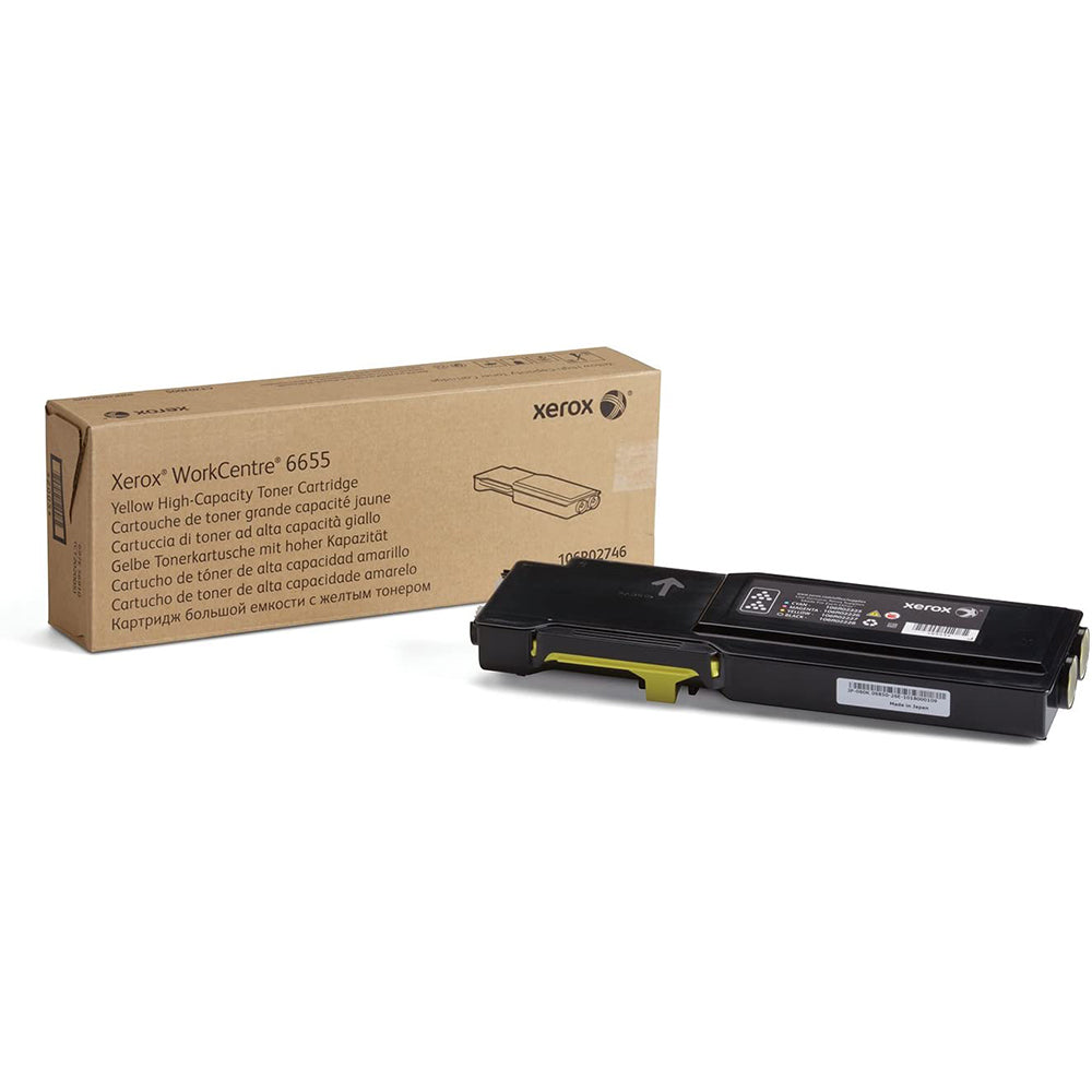 Xerox WorkCentre 6655 High Yield Yellow Toner Cartridge