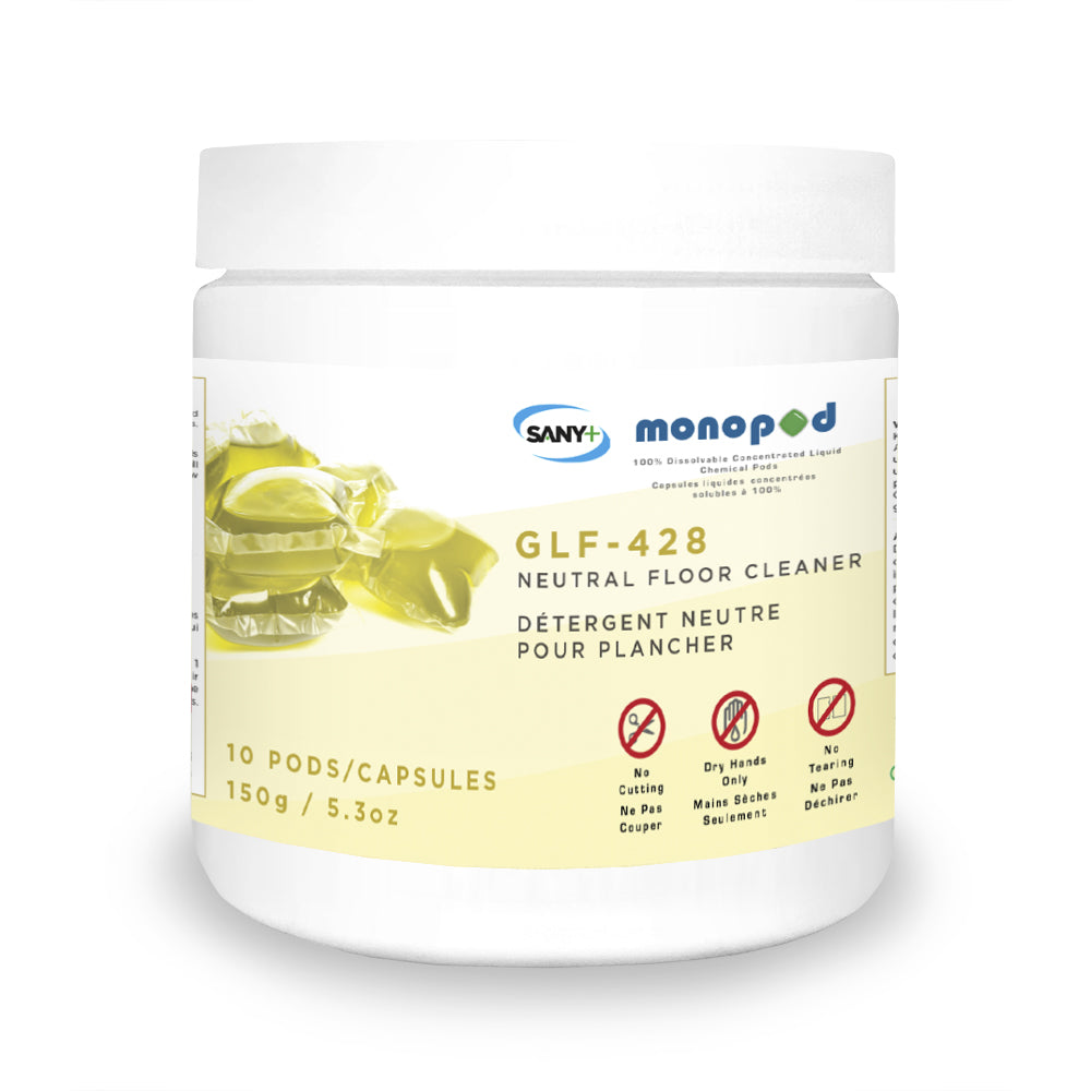 Sany+ GLF-428 Monopod Large Neutral Cleaner - 10 Pack